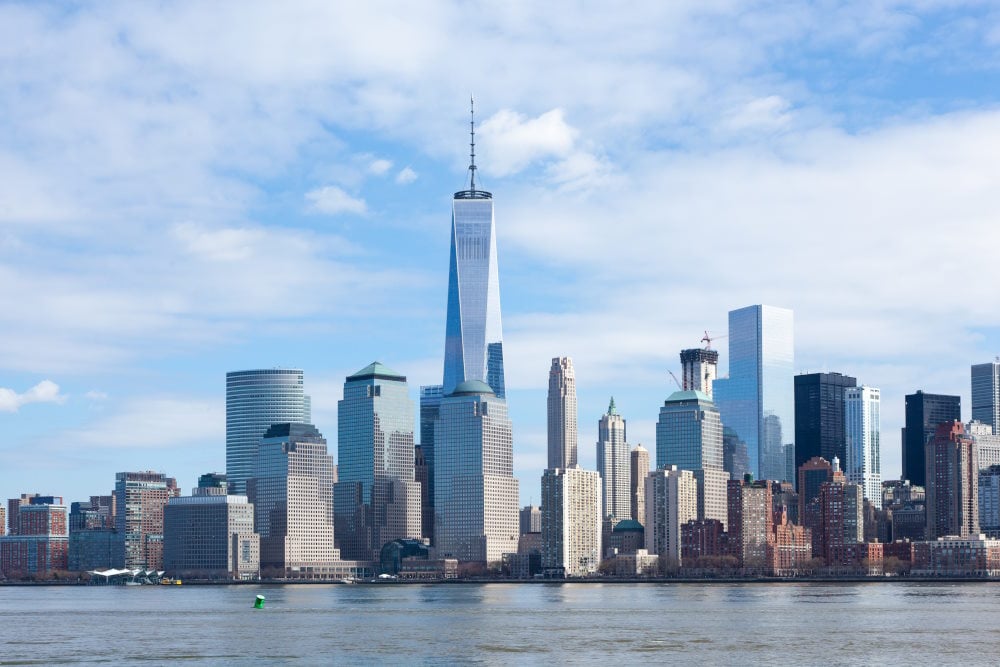 View of NYC skyline